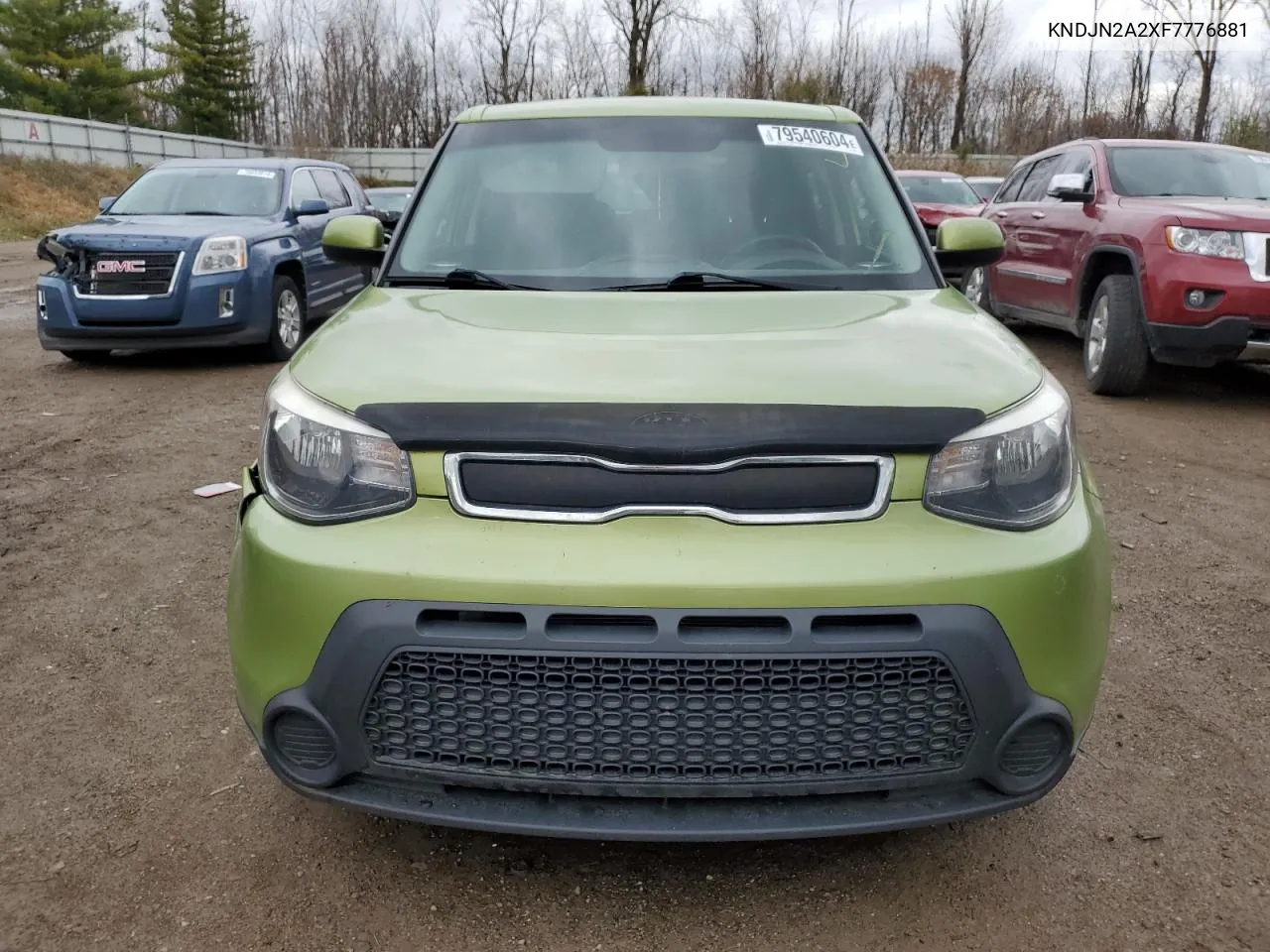 2015 Kia Soul VIN: KNDJN2A2XF7776881 Lot: 79540604