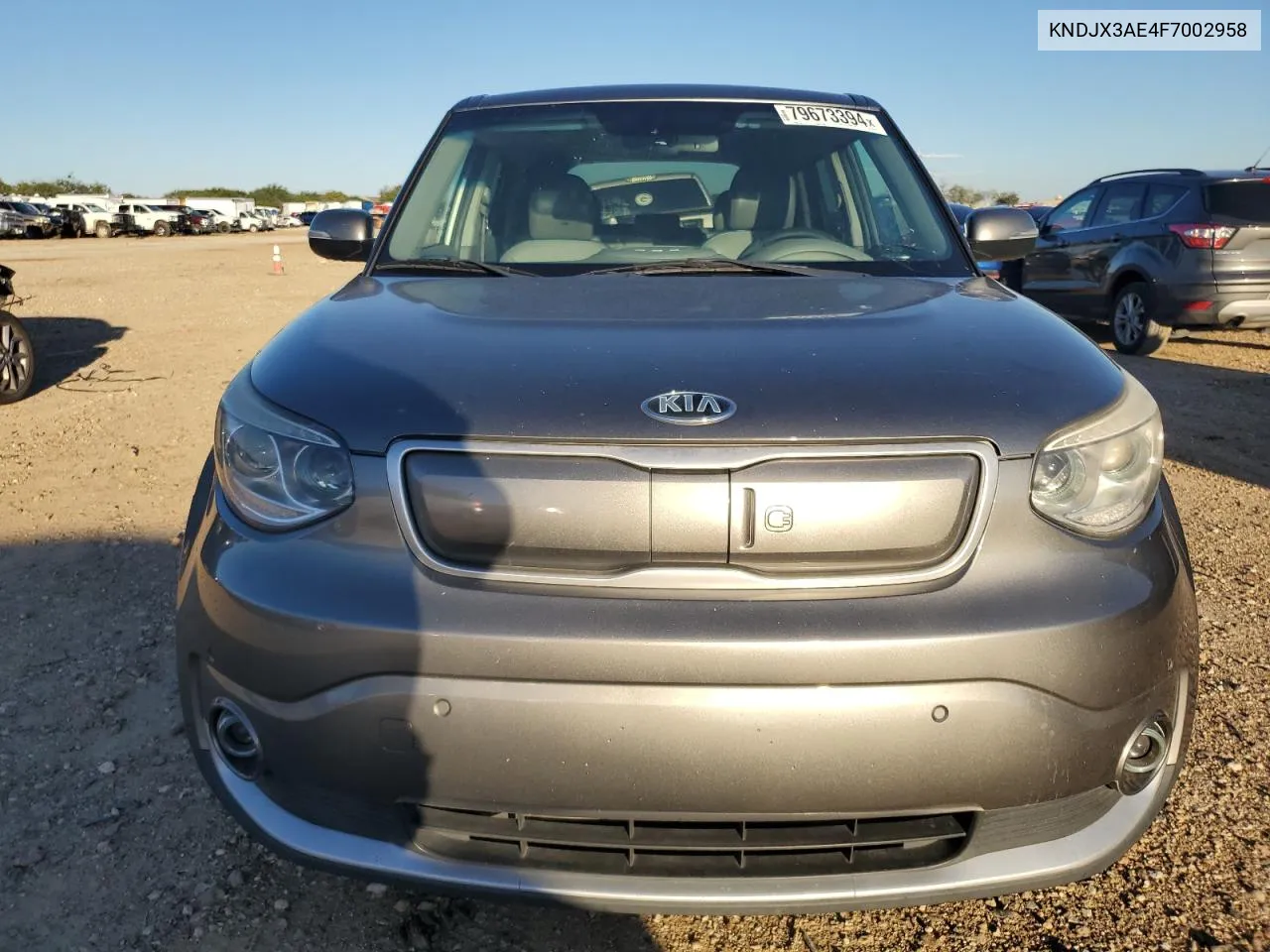 2015 Kia Soul Ev VIN: KNDJX3AE4F7002958 Lot: 79673394