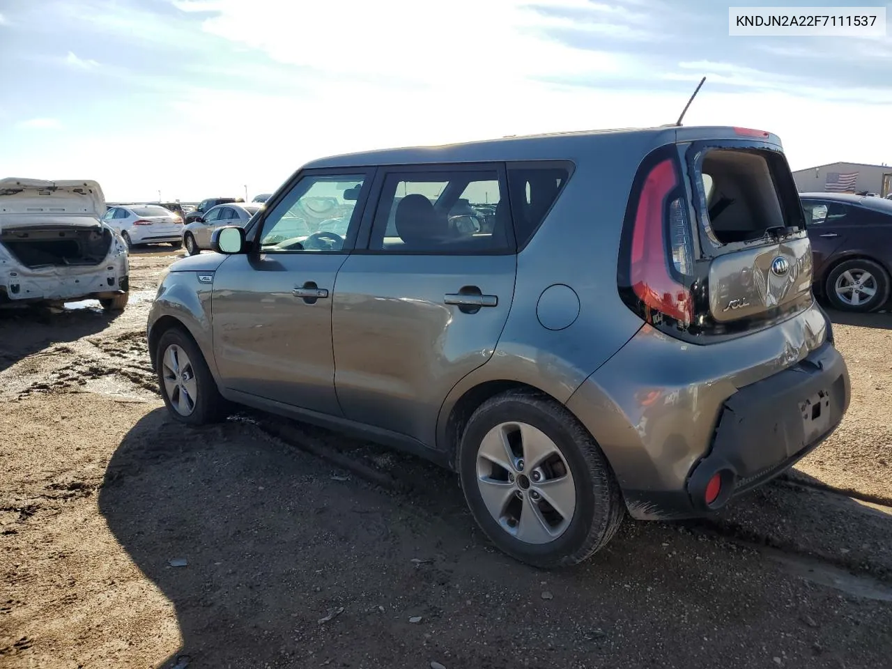 2015 Kia Soul VIN: KNDJN2A22F7111537 Lot: 79681284