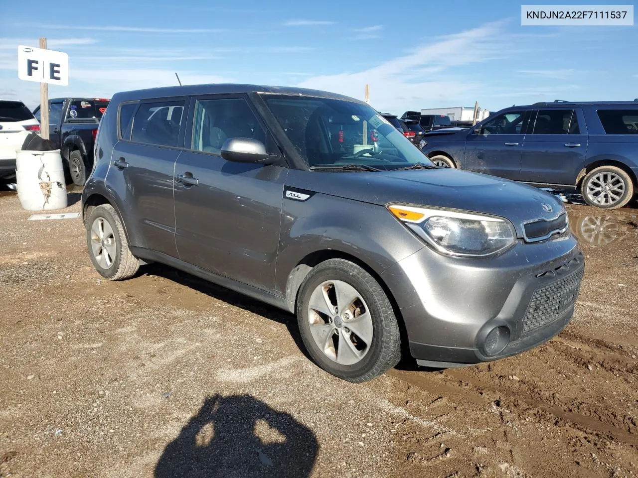 2015 Kia Soul VIN: KNDJN2A22F7111537 Lot: 79681284