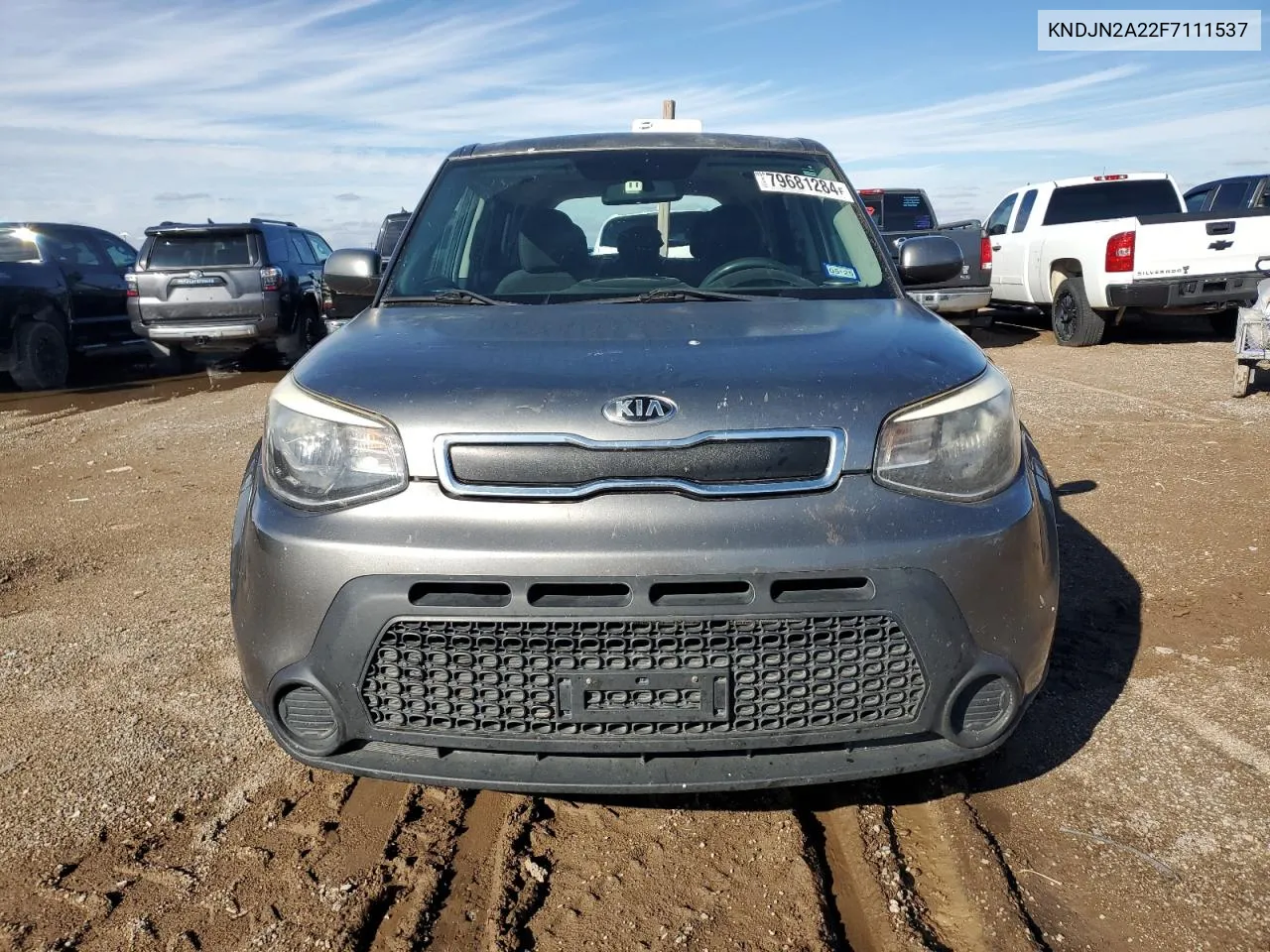 2015 Kia Soul VIN: KNDJN2A22F7111537 Lot: 79681284