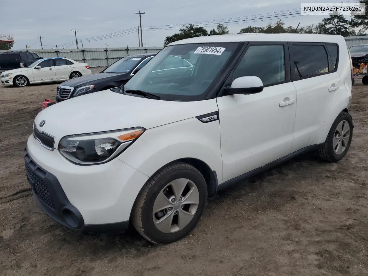 2015 Kia Soul VIN: KNDJN2A27F7236260 Lot: 79901954