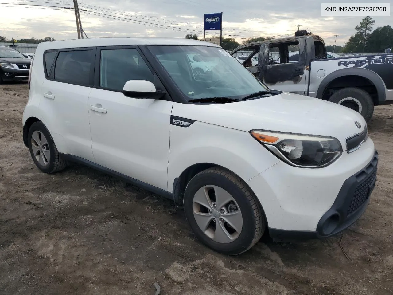 2015 Kia Soul VIN: KNDJN2A27F7236260 Lot: 79901954