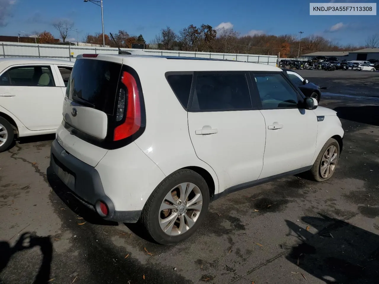 2015 Kia Soul + VIN: KNDJP3A55F7113308 Lot: 79906374