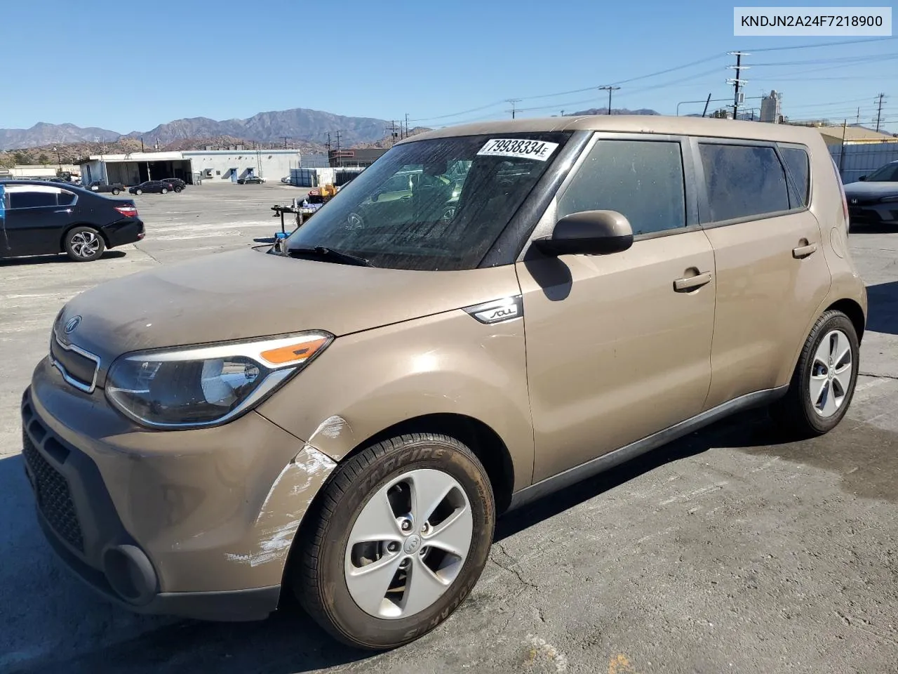 2015 Kia Soul VIN: KNDJN2A24F7218900 Lot: 79938334