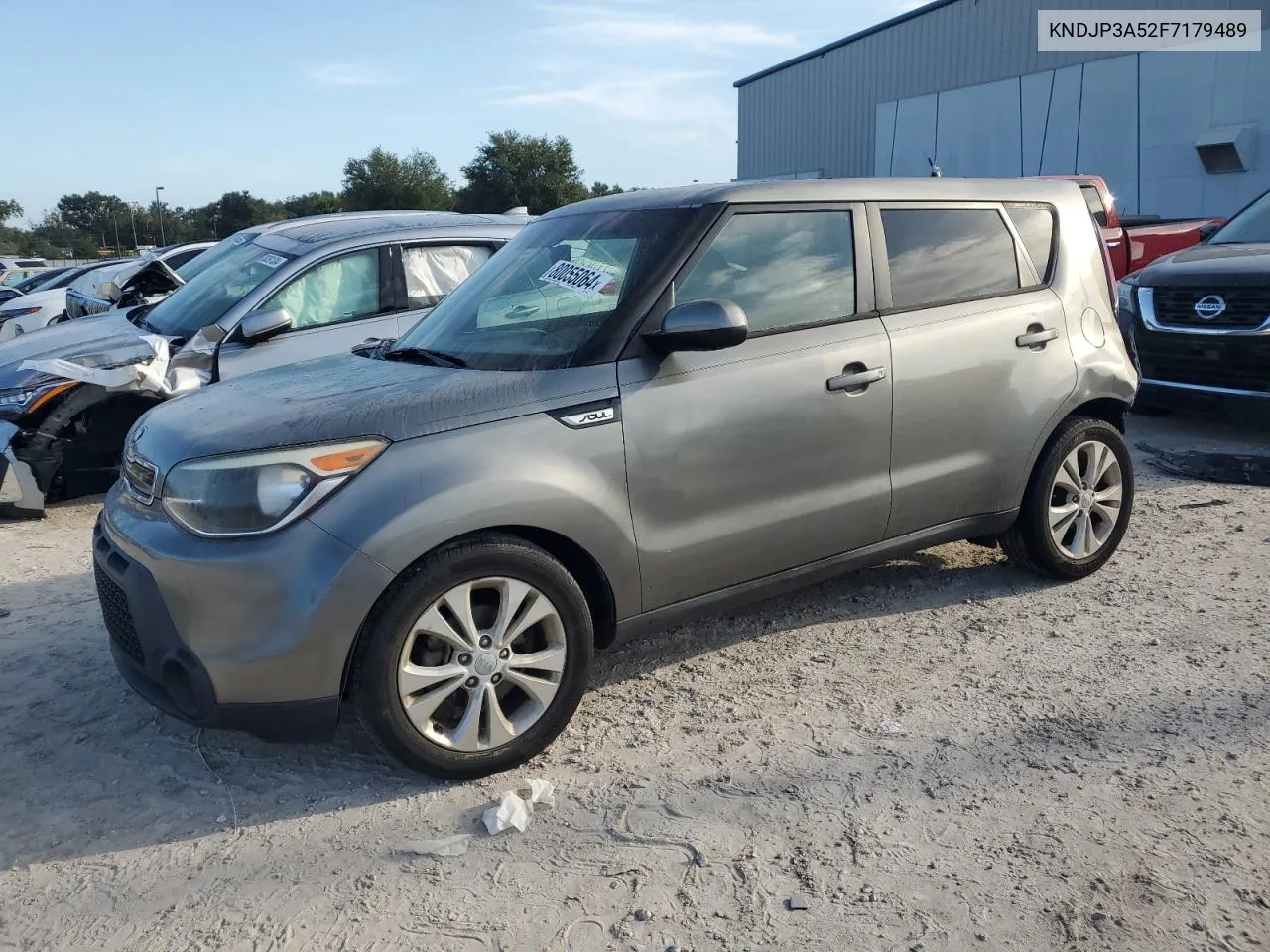 2015 Kia Soul + VIN: KNDJP3A52F7179489 Lot: 80055064