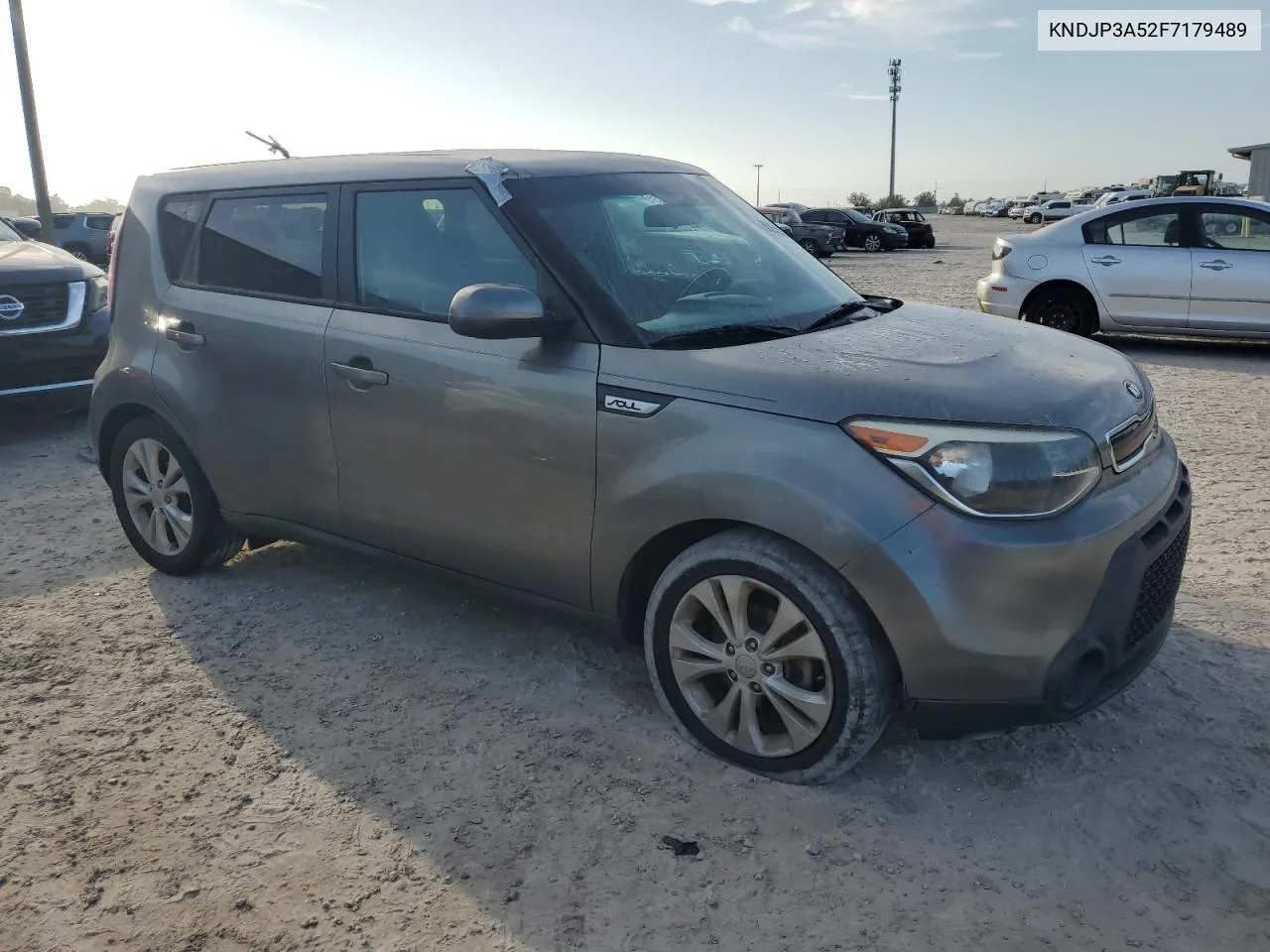 2015 Kia Soul + VIN: KNDJP3A52F7179489 Lot: 80055064