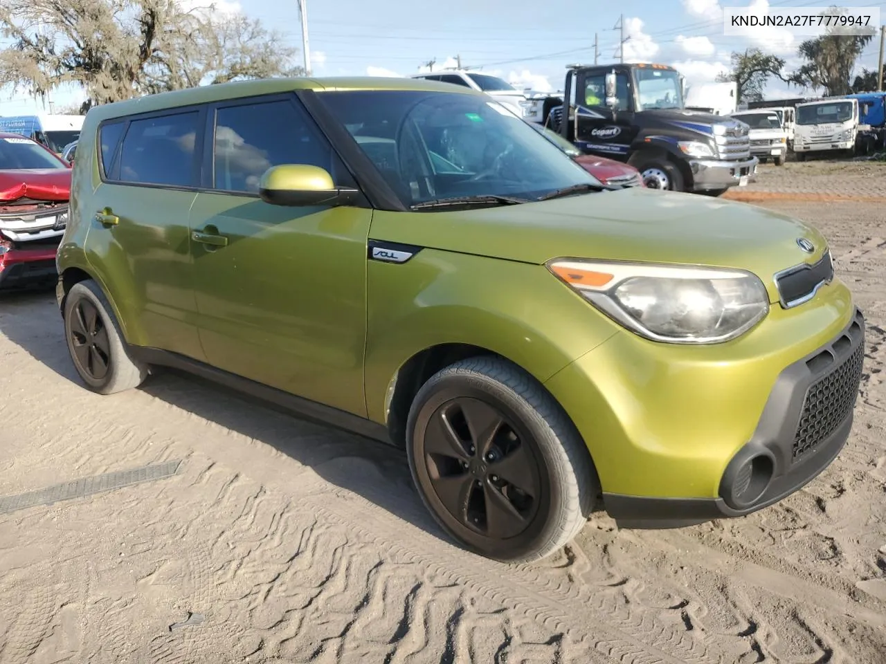 2015 Kia Soul VIN: KNDJN2A27F7779947 Lot: 80199814