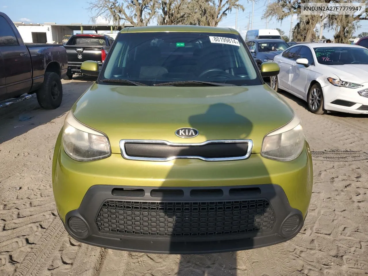 2015 Kia Soul VIN: KNDJN2A27F7779947 Lot: 80199814