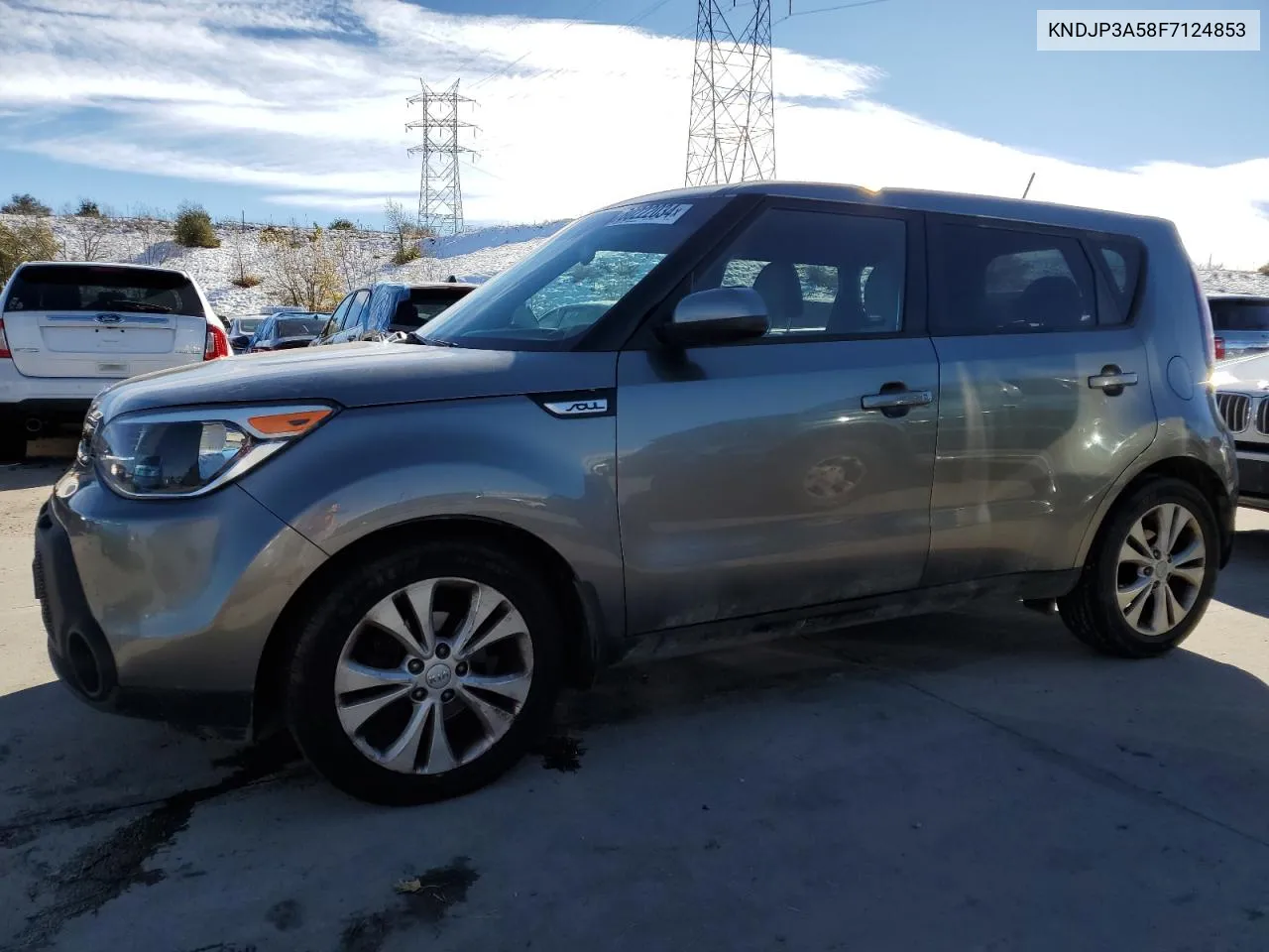 2015 Kia Soul + VIN: KNDJP3A58F7124853 Lot: 80222034