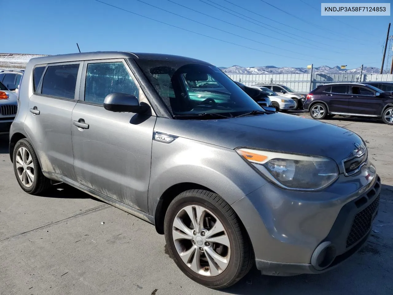 2015 Kia Soul + VIN: KNDJP3A58F7124853 Lot: 80222034