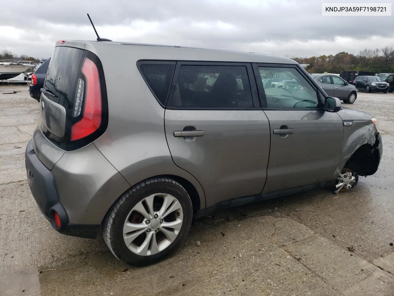 2015 Kia Soul + VIN: KNDJP3A59F7198721 Lot: 80297494