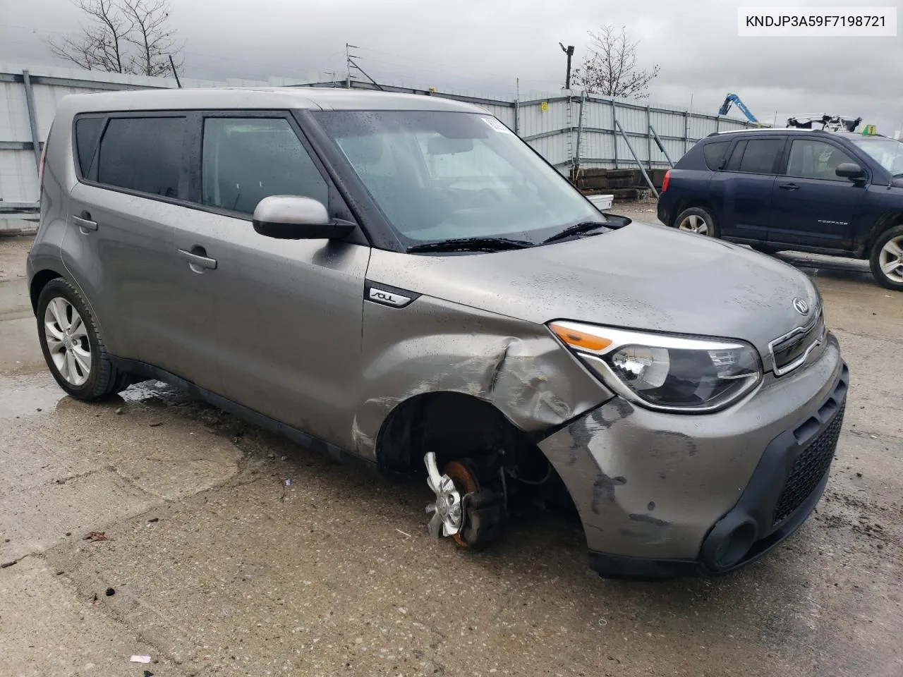 2015 Kia Soul + VIN: KNDJP3A59F7198721 Lot: 80297494