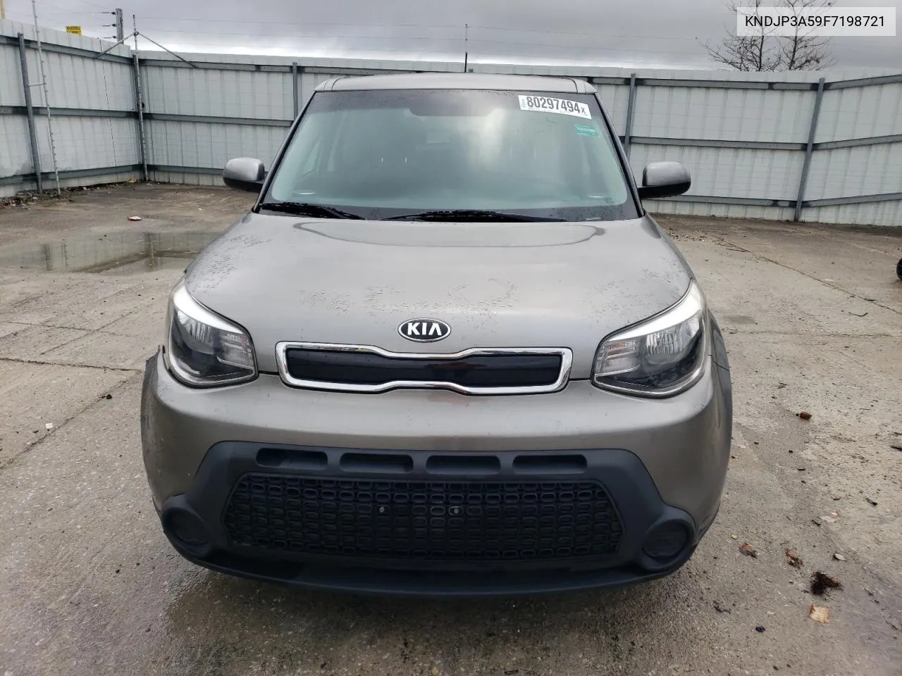 2015 Kia Soul + VIN: KNDJP3A59F7198721 Lot: 80297494