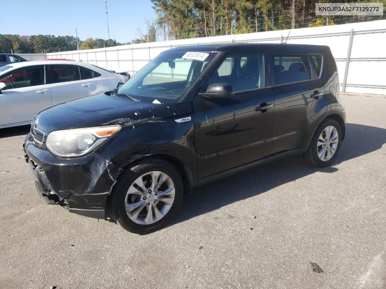 2015 Kia Soul + VIN: KNDJP3A52F7129272 Lot: 80333814