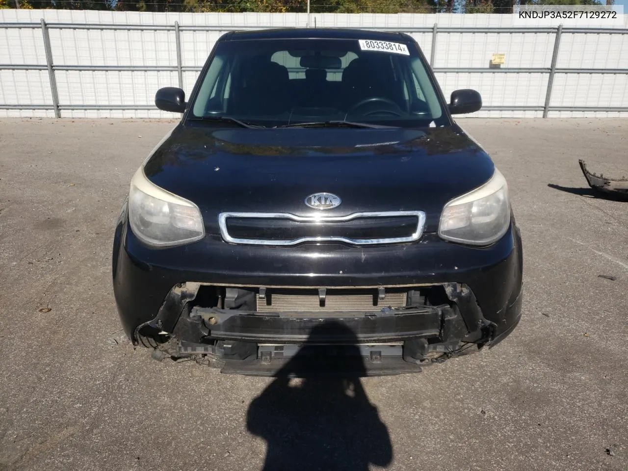 2015 Kia Soul + VIN: KNDJP3A52F7129272 Lot: 80333814