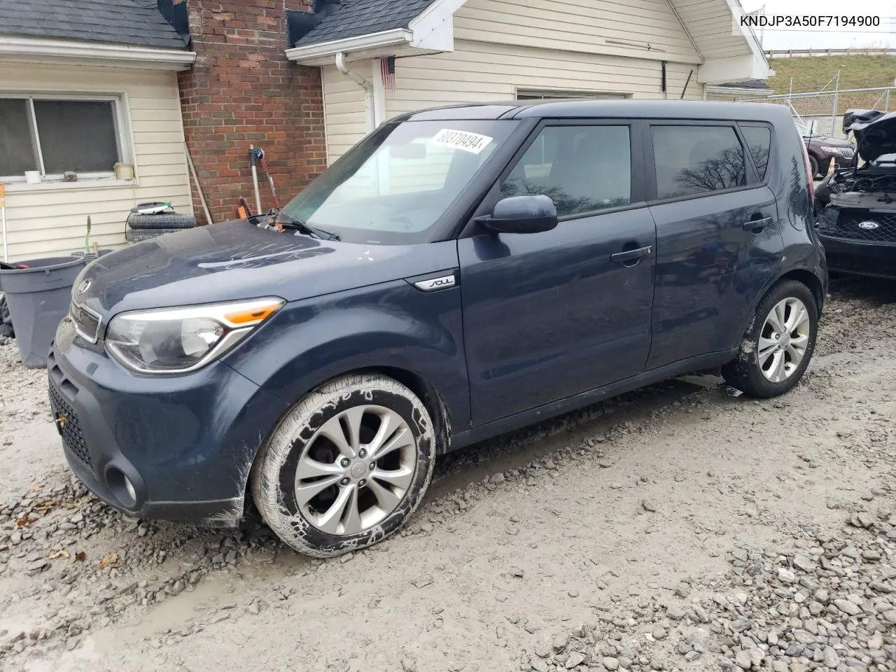 2015 Kia Soul + VIN: KNDJP3A50F7194900 Lot: 80370494