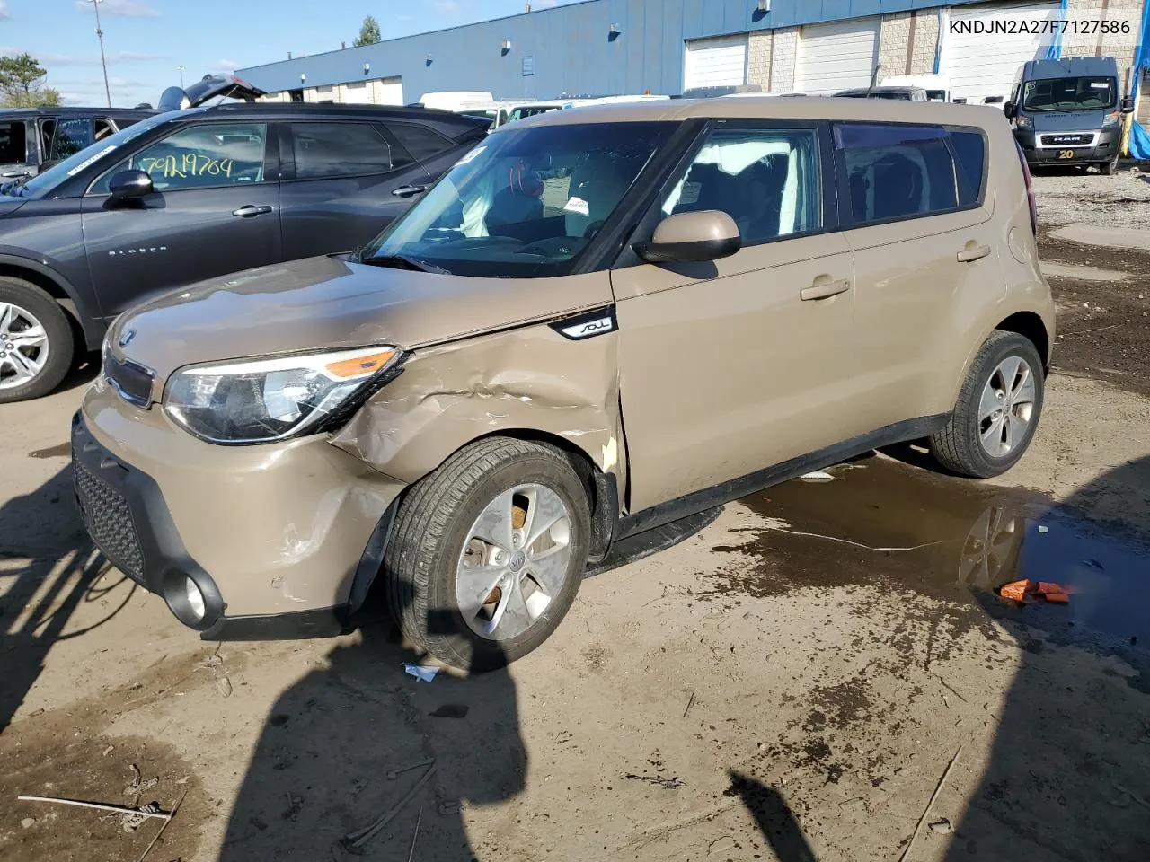 2015 Kia Soul VIN: KNDJN2A27F7127586 Lot: 80442264