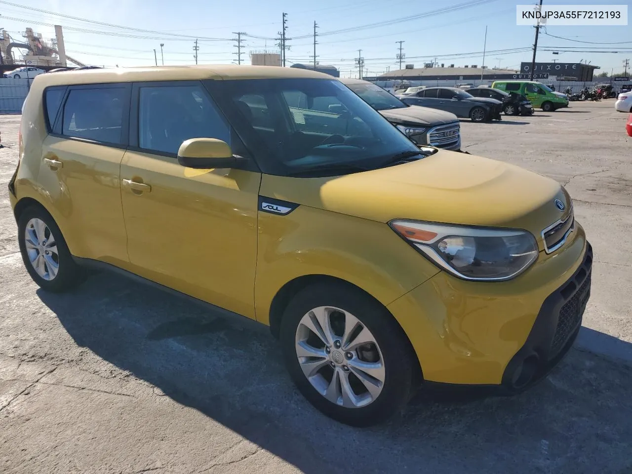 2015 Kia Soul + VIN: KNDJP3A55F7212193 Lot: 80891844