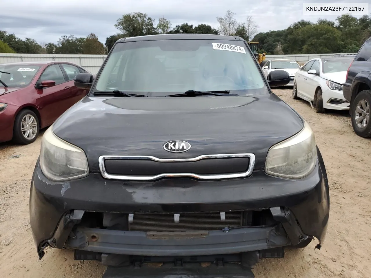 2015 Kia Soul VIN: KNDJN2A23F7122157 Lot: 80948874