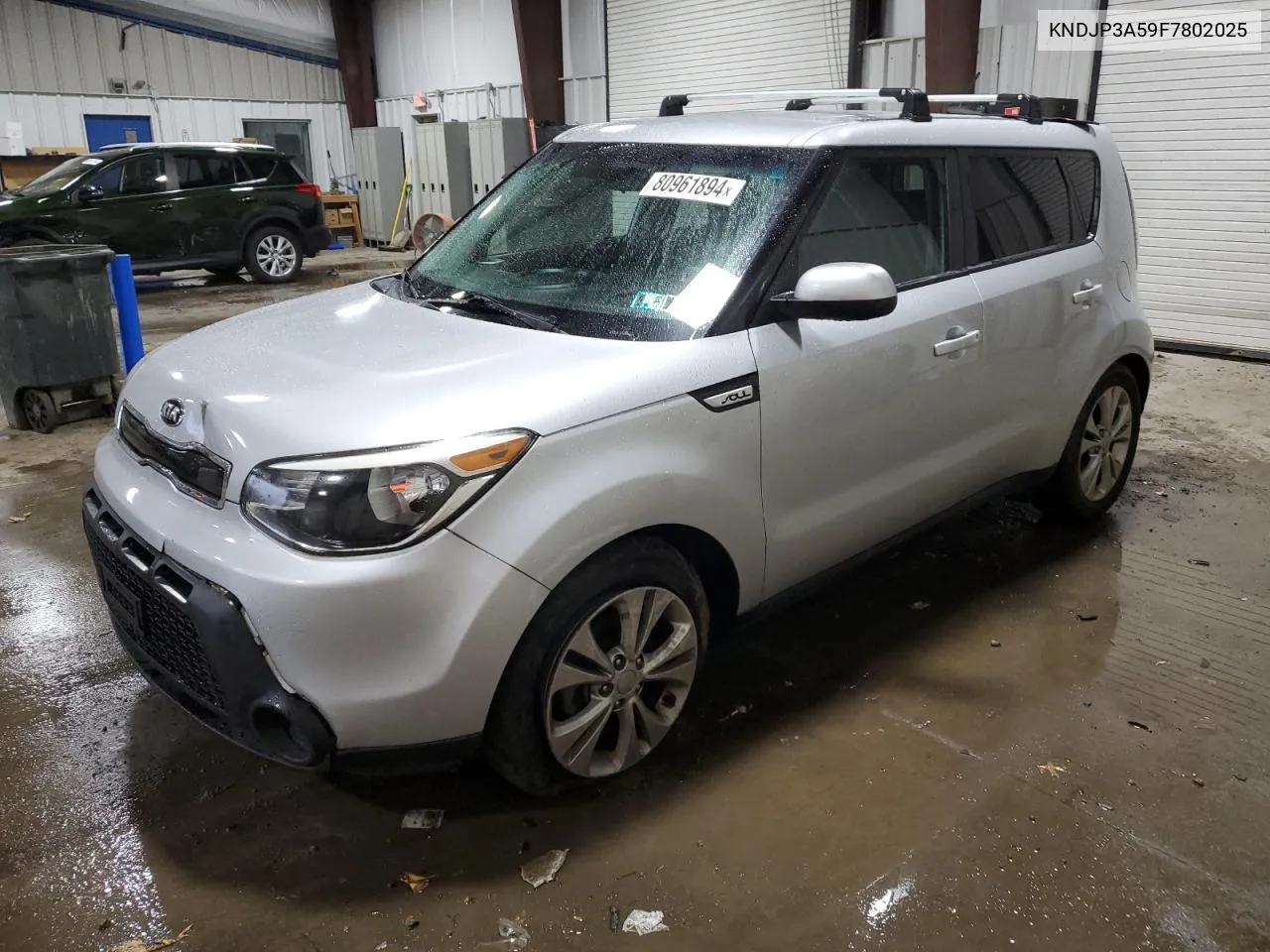 2015 Kia Soul + VIN: KNDJP3A59F7802025 Lot: 80961894