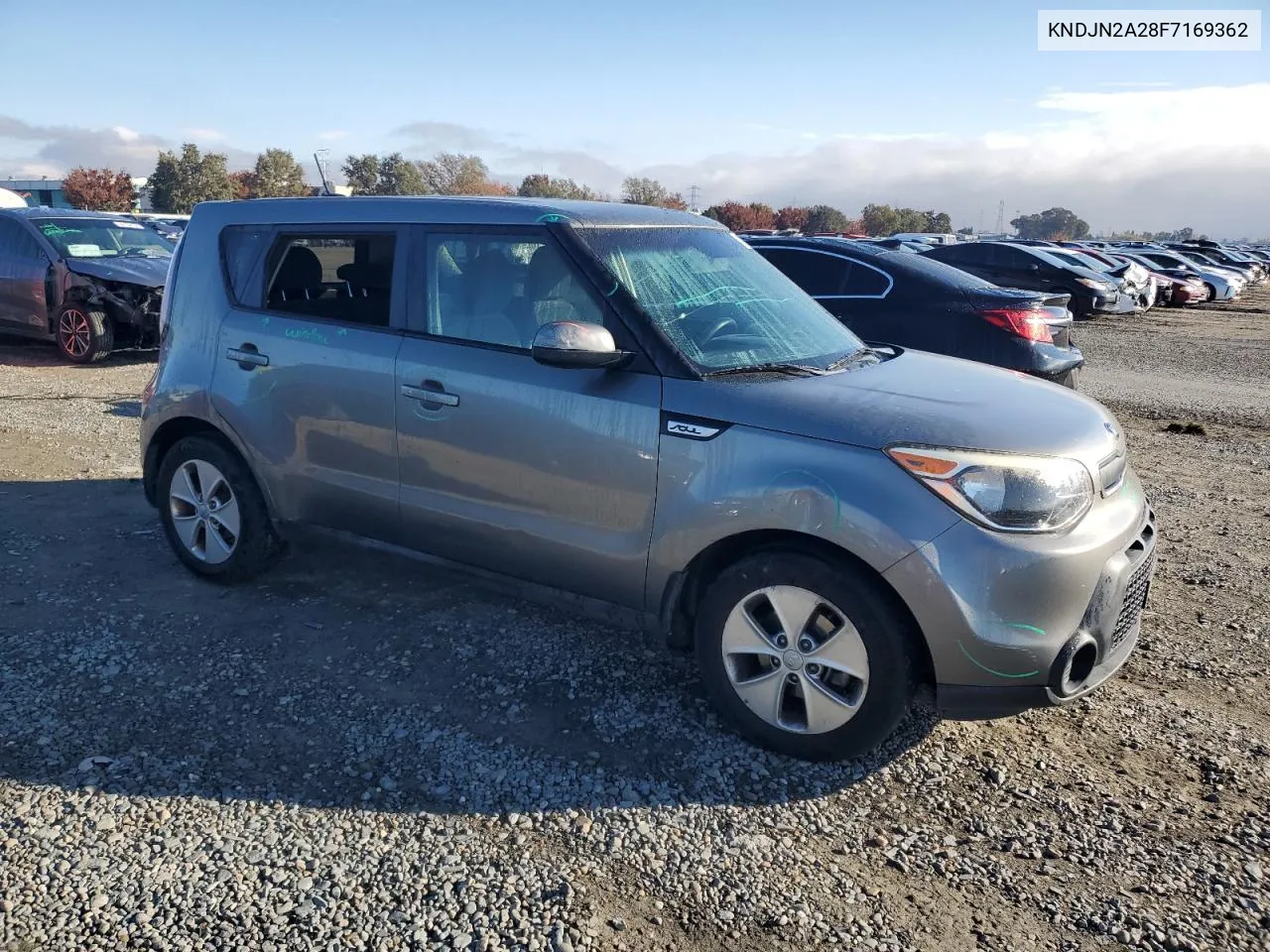 2015 Kia Soul VIN: KNDJN2A28F7169362 Lot: 80978304