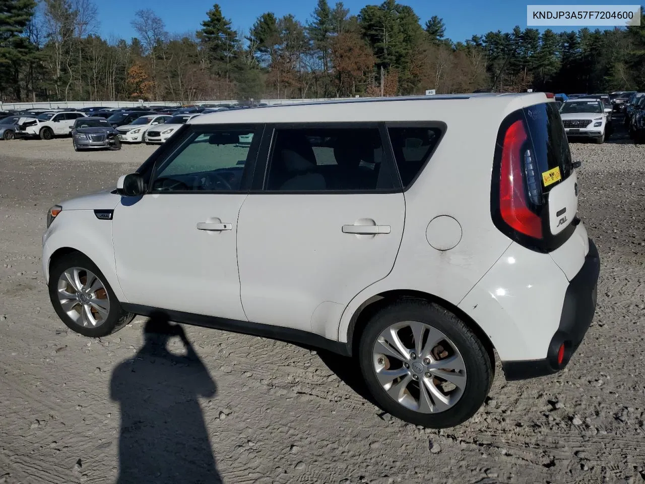 2015 Kia Soul + VIN: KNDJP3A57F7204600 Lot: 81170804