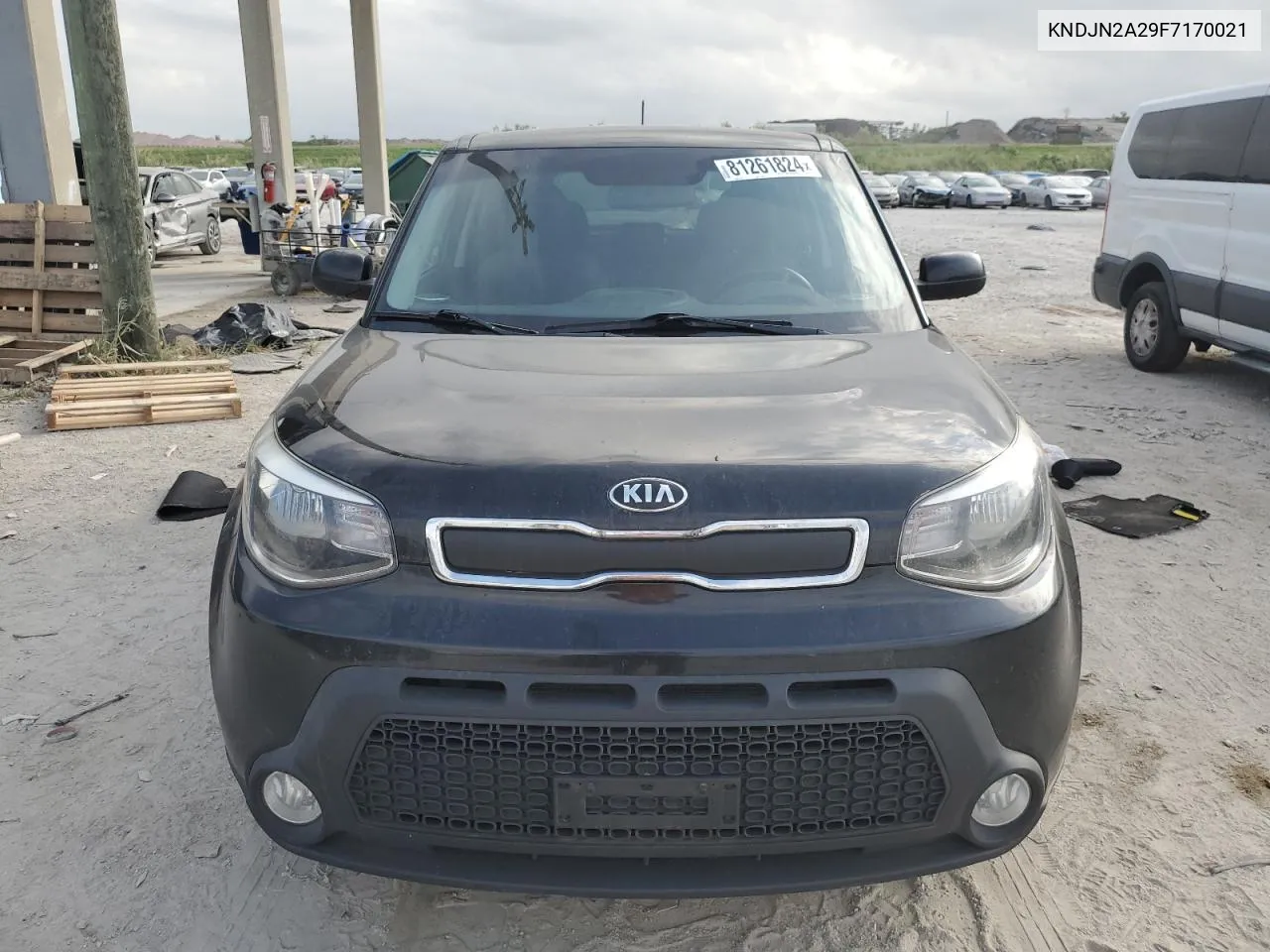 2015 Kia Soul VIN: KNDJN2A29F7170021 Lot: 81261824