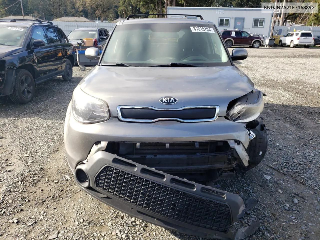 2015 Kia Soul VIN: KNDJN2A21F7168392 Lot: 81318704