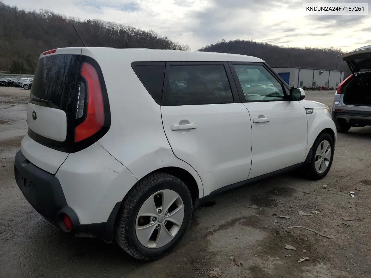 2015 Kia Soul VIN: KNDJN2A24F7187261 Lot: 81469434