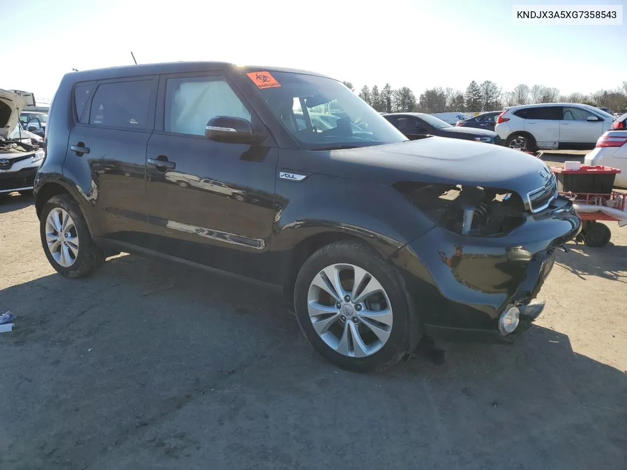 2016 Kia Soul ! VIN: KNDJX3A5XG7358543 Lot: 45160474