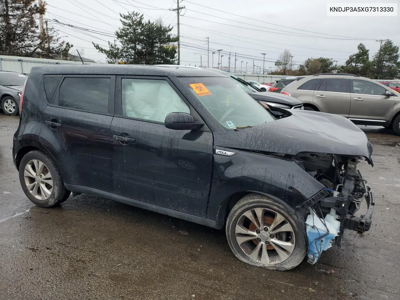 2016 Kia Soul + VIN: KNDJP3A5XG7313330 Lot: 46082994