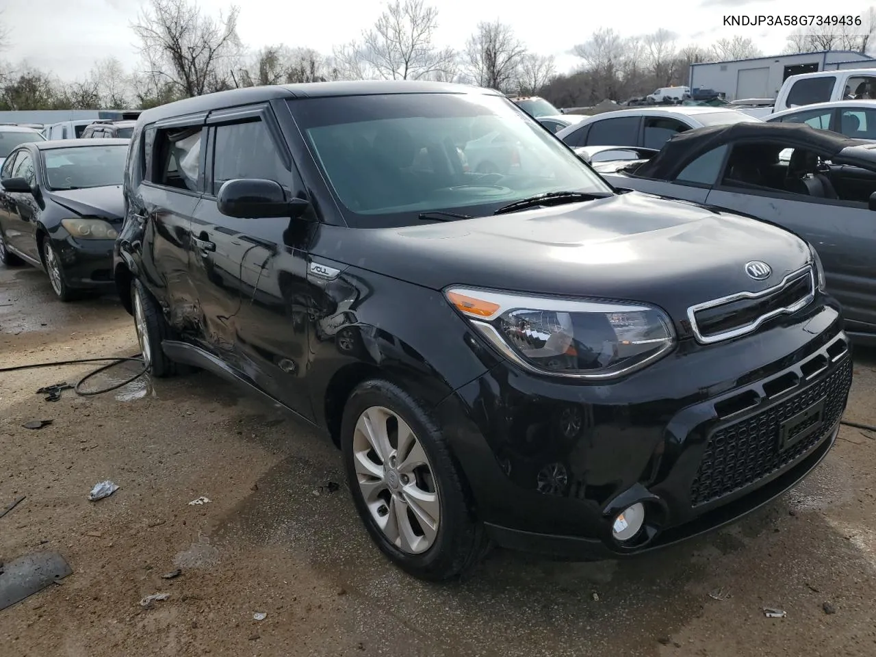 2016 Kia Soul + VIN: KNDJP3A58G7349436 Lot: 47004974