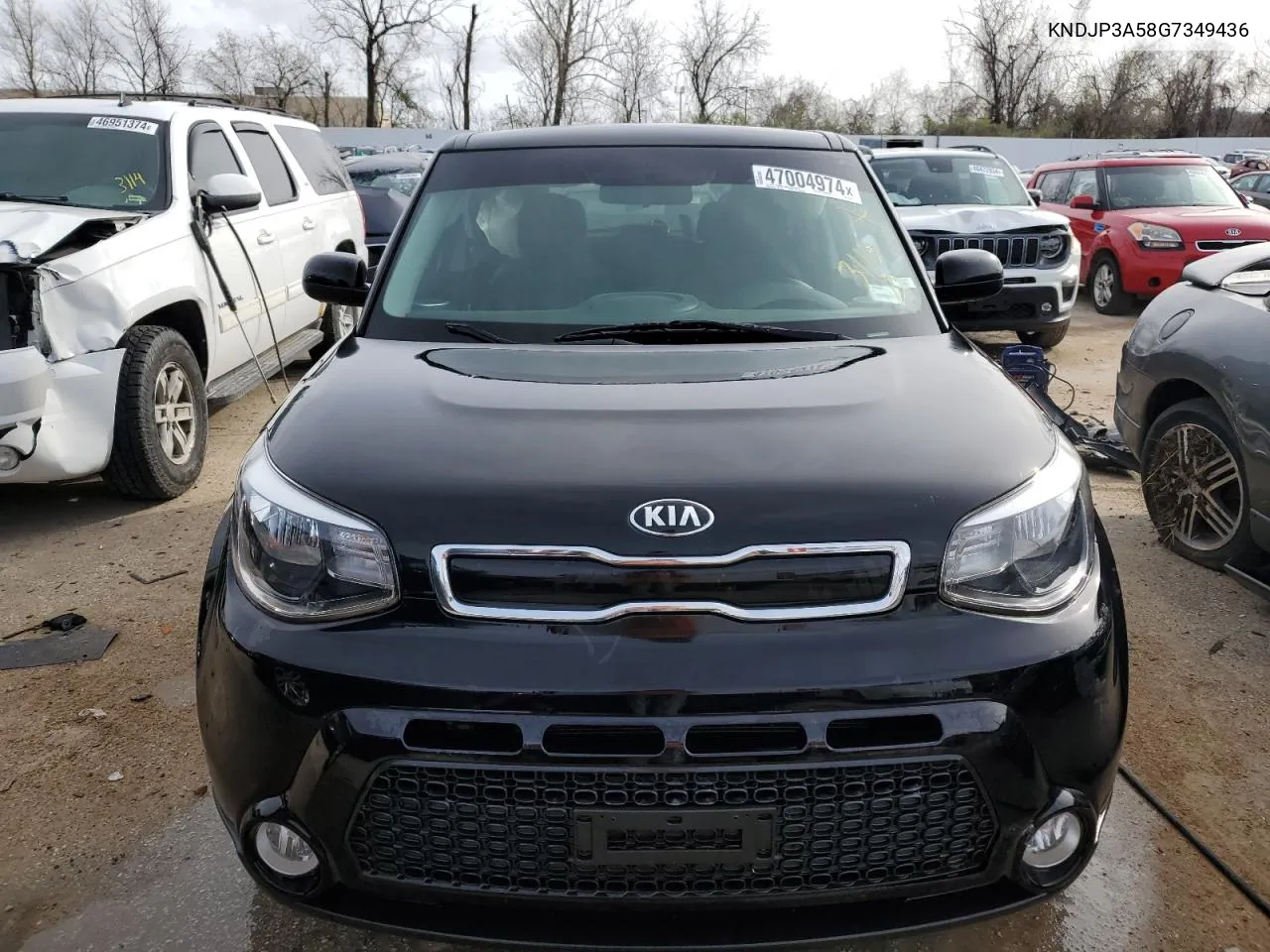 2016 Kia Soul + VIN: KNDJP3A58G7349436 Lot: 47004974