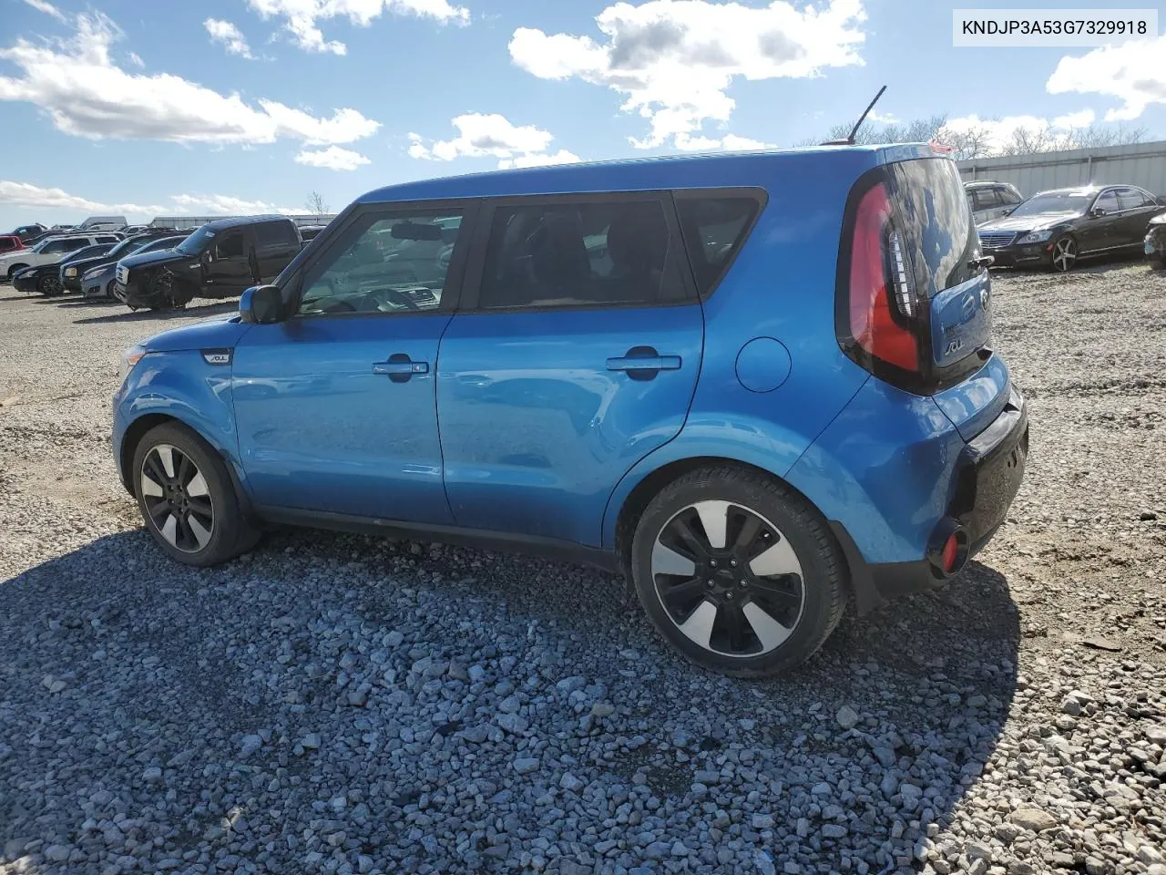 2016 Kia Soul + VIN: KNDJP3A53G7329918 Lot: 48052754