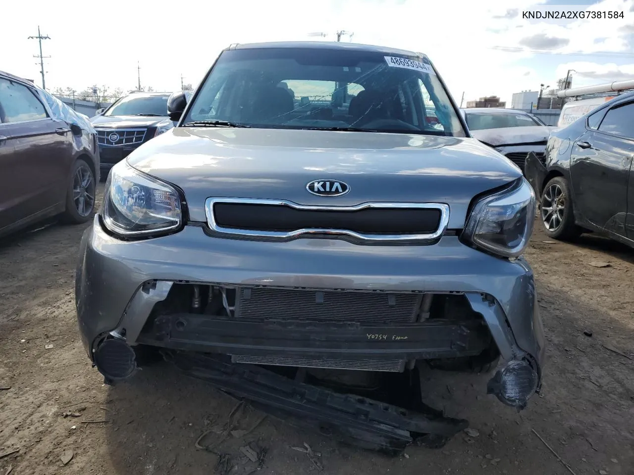 2016 Kia Soul VIN: KNDJN2A2XG7381584 Lot: 48693944