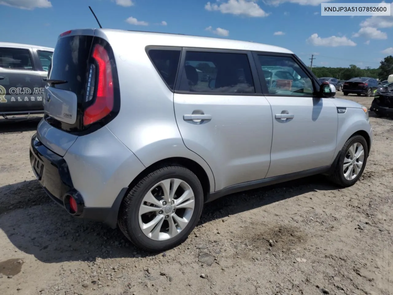 2016 Kia Soul + VIN: KNDJP3A51G7852600 Lot: 53088724