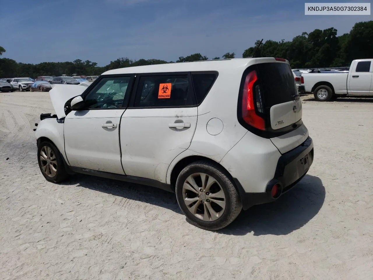 2016 Kia Soul + VIN: KNDJP3A50G7302384 Lot: 53588214