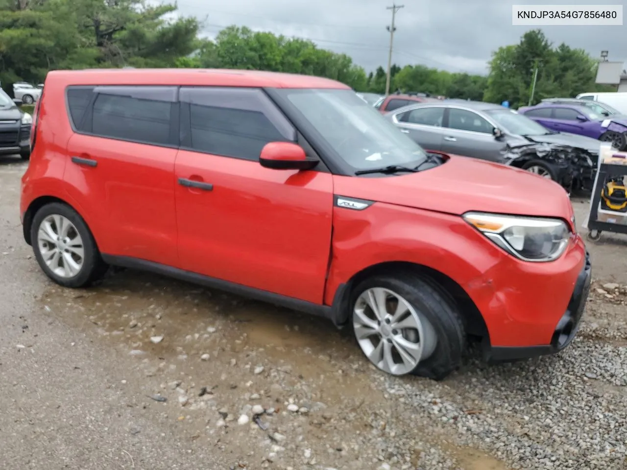 2016 Kia Soul + VIN: KNDJP3A54G7856480 Lot: 55117694