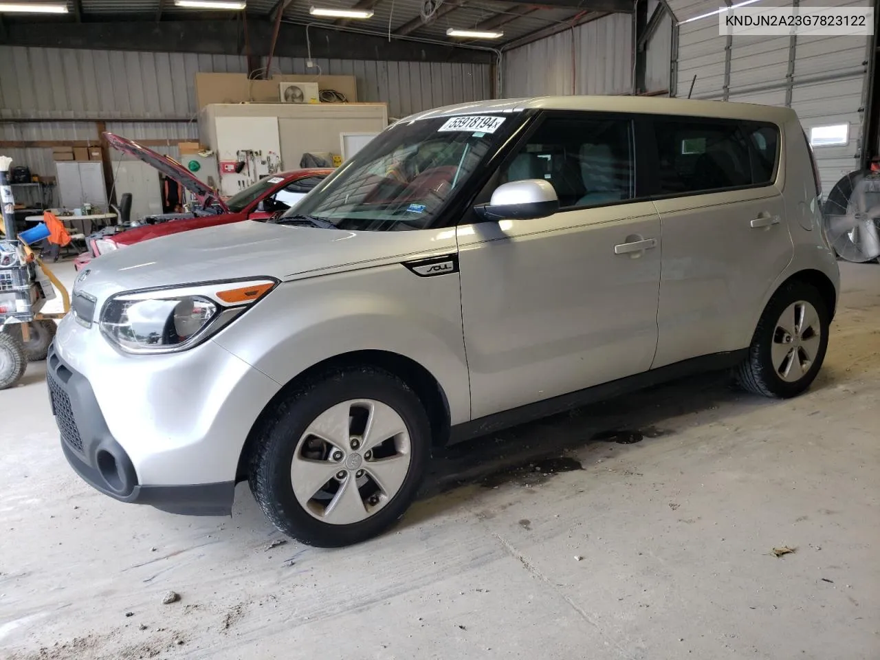 2016 Kia Soul VIN: KNDJN2A23G7823122 Lot: 55918194