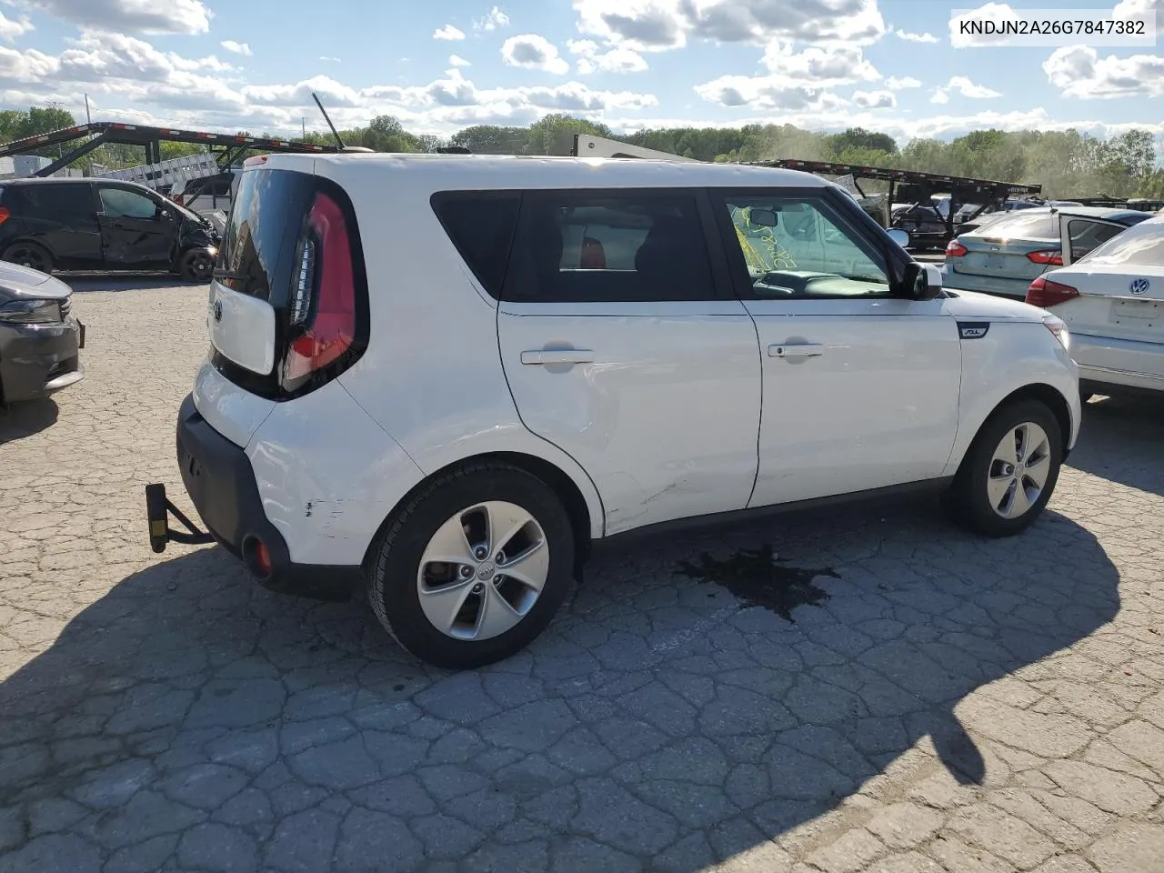 2016 Kia Soul VIN: KNDJN2A26G7847382 Lot: 58287324