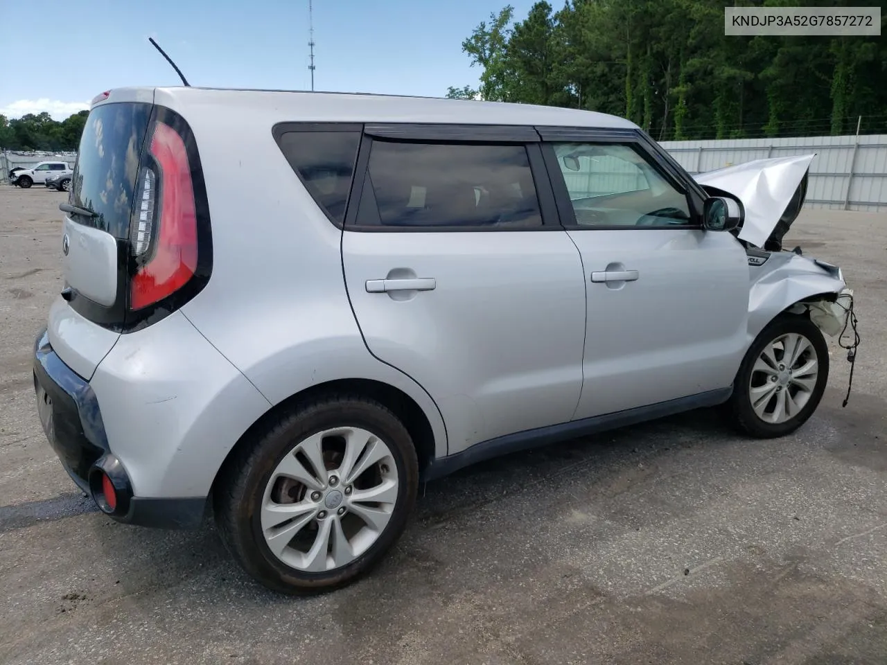 2016 Kia Soul + VIN: KNDJP3A52G7857272 Lot: 58414314