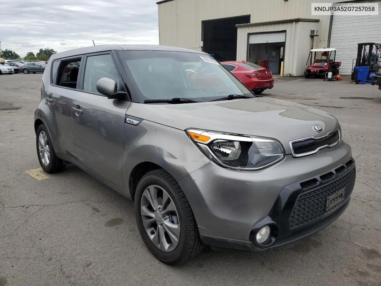 2016 Kia Soul + VIN: KNDJP3A52G7257058 Lot: 58533664