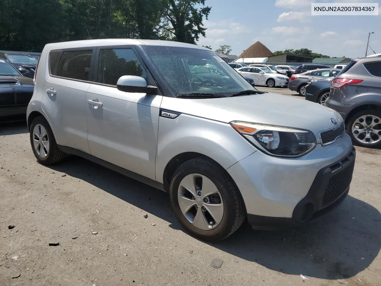 2016 Kia Soul VIN: KNDJN2A20G7834367 Lot: 59217244