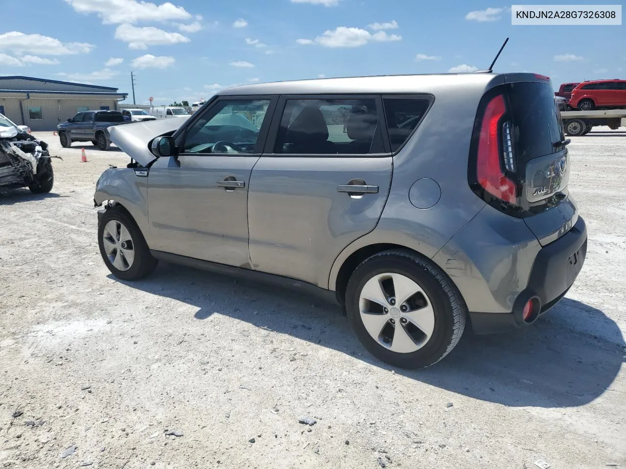 2016 Kia Soul VIN: KNDJN2A28G7326308 Lot: 59658704