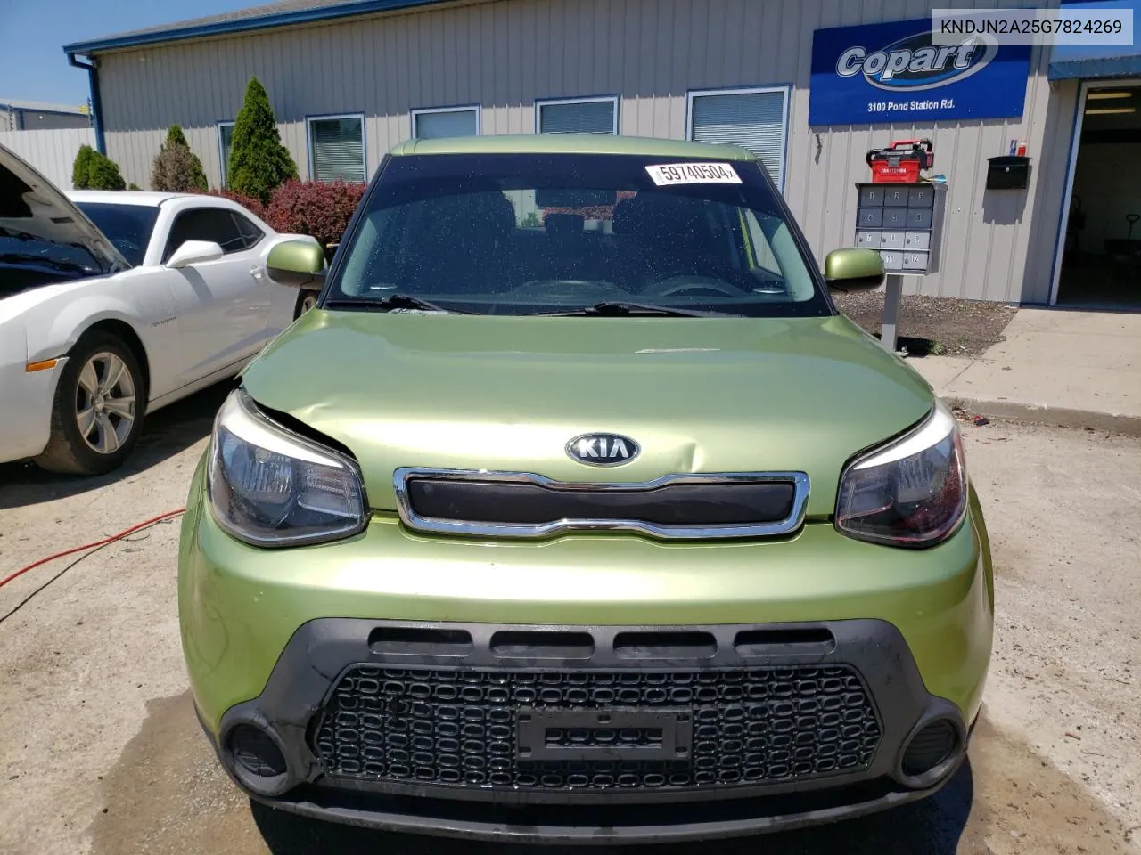 2016 Kia Soul VIN: KNDJN2A25G7824269 Lot: 59740504