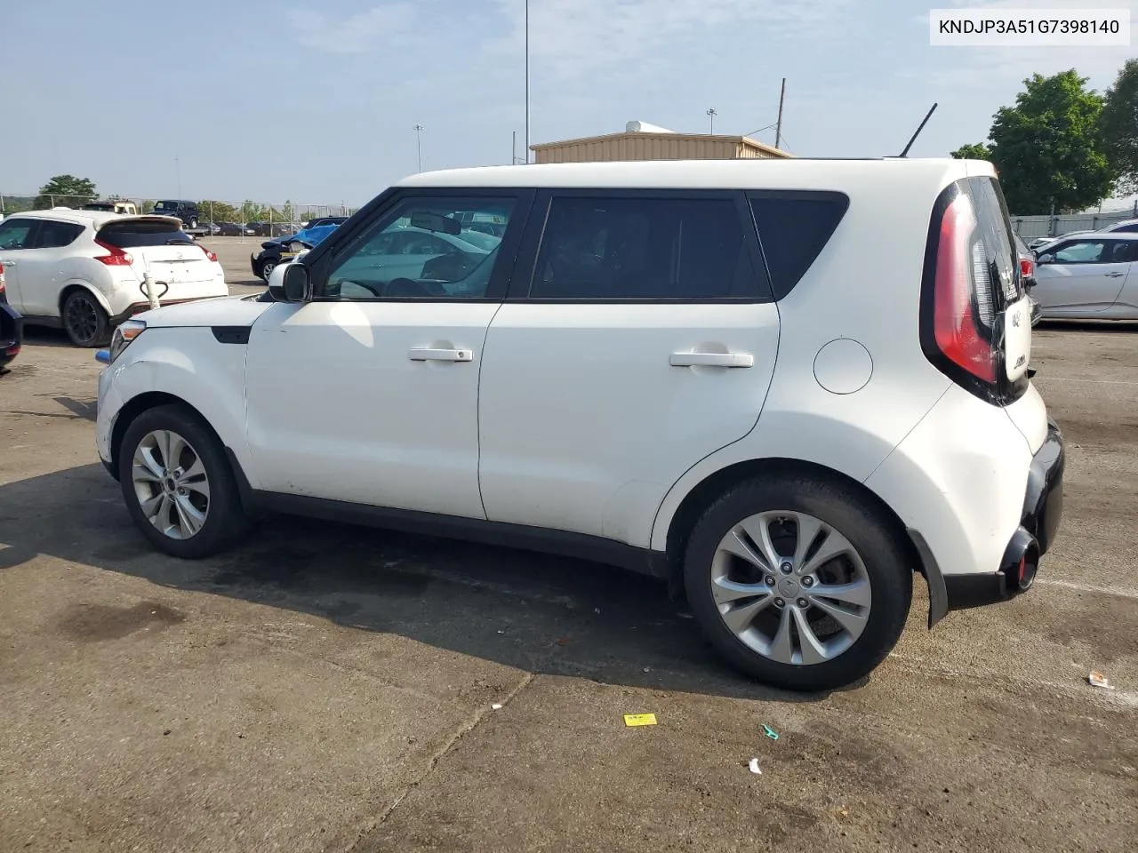 2016 Kia Soul + VIN: KNDJP3A51G7398140 Lot: 59982564