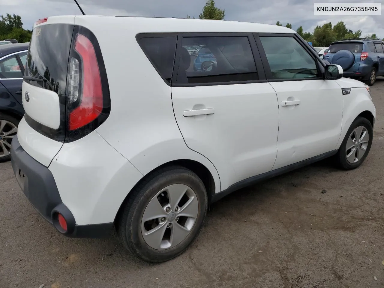 2016 Kia Soul VIN: KNDJN2A26G7358495 Lot: 60863554