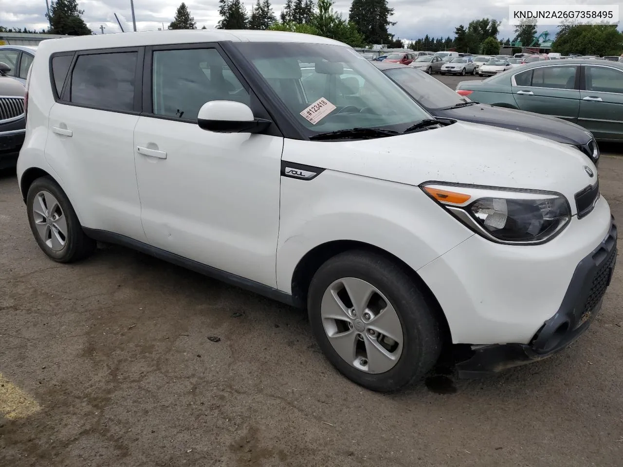 2016 Kia Soul VIN: KNDJN2A26G7358495 Lot: 60863554