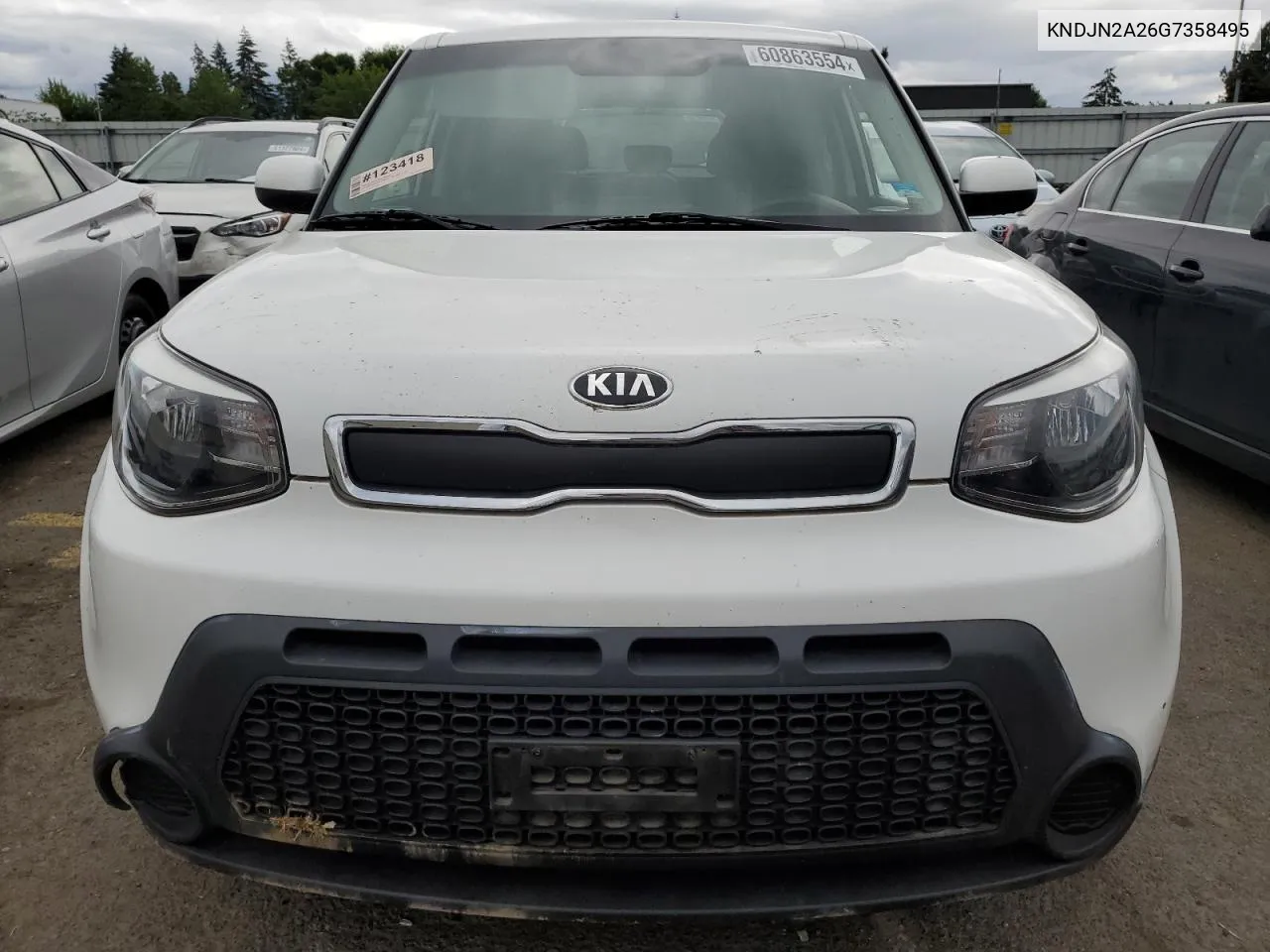 2016 Kia Soul VIN: KNDJN2A26G7358495 Lot: 60863554